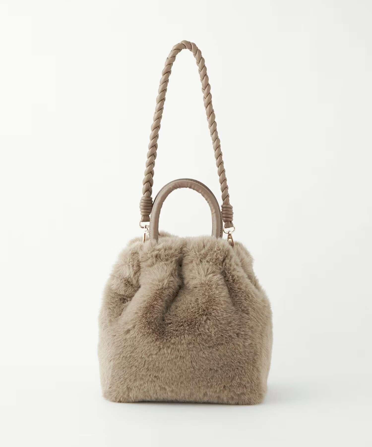 Eco Fur 2-Way Bag