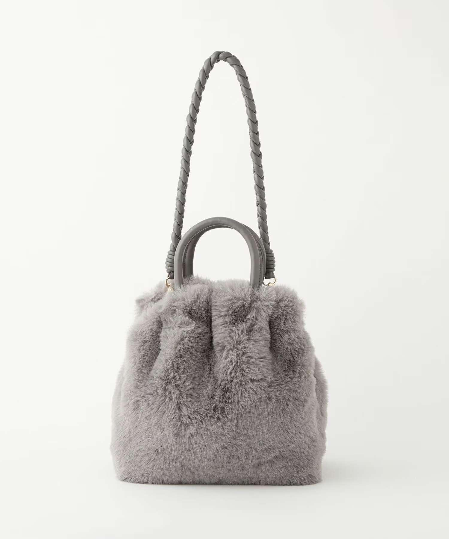Eco Fur 2-Way Bag
